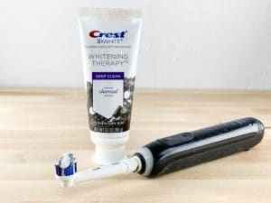 crest whitening with charcoal