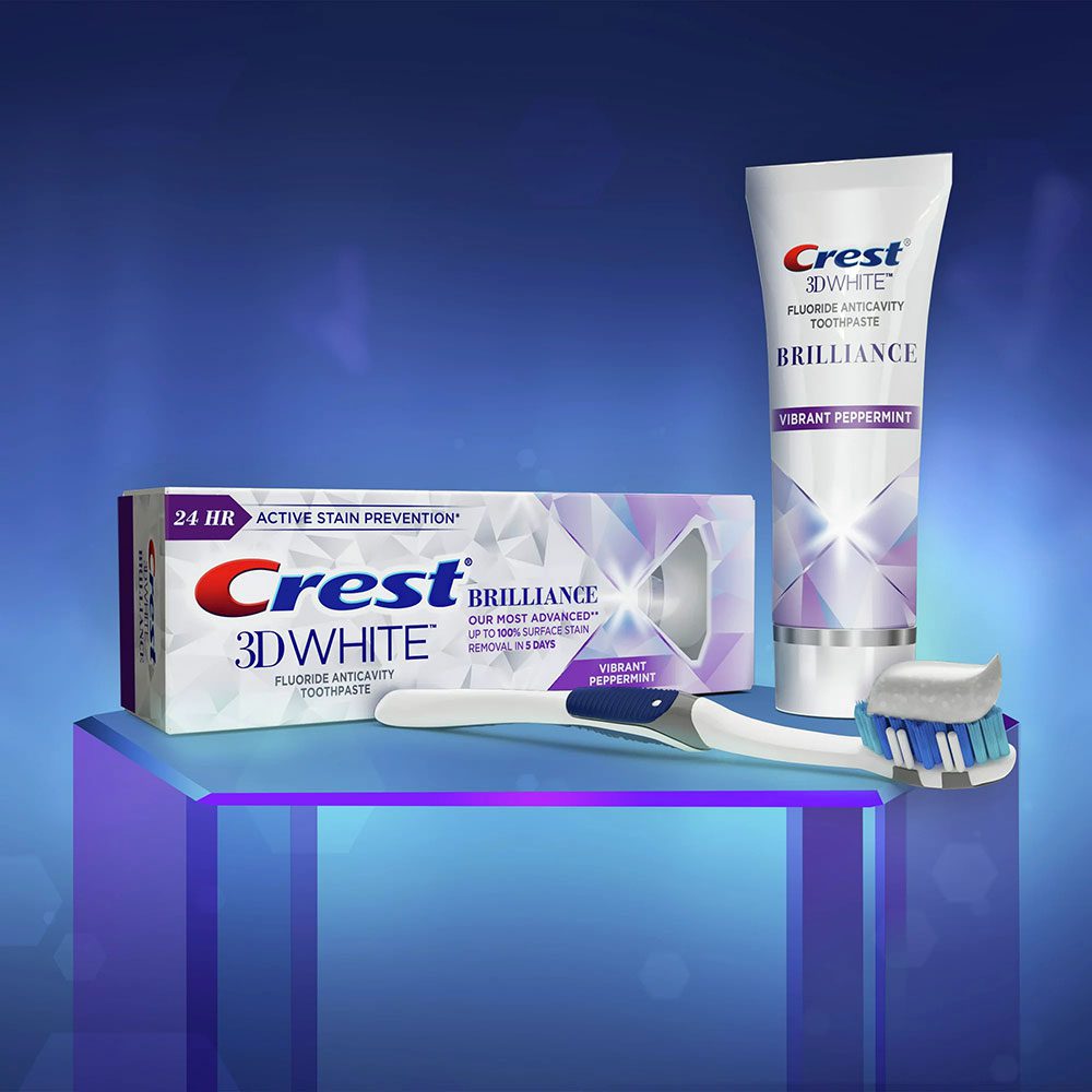 Избелваща паста за зъби Crest 3D White Brilliance