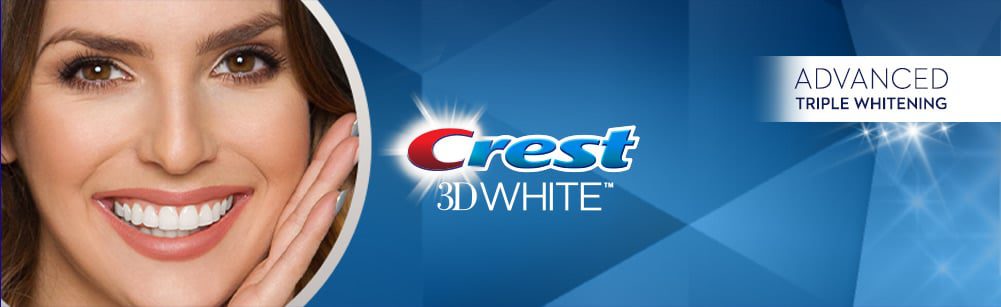 Избелваща паста за зъби Crest 3D Advanced Tripple Whitening 158 гр Crest BG