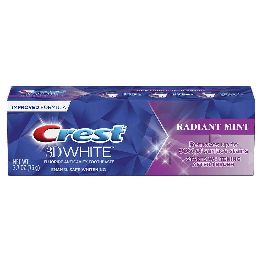 crest 3d white radiant mint