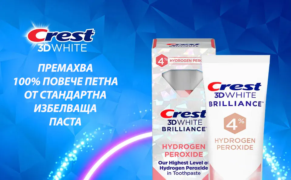 Crest Brilliance Hydrogen Peroxide