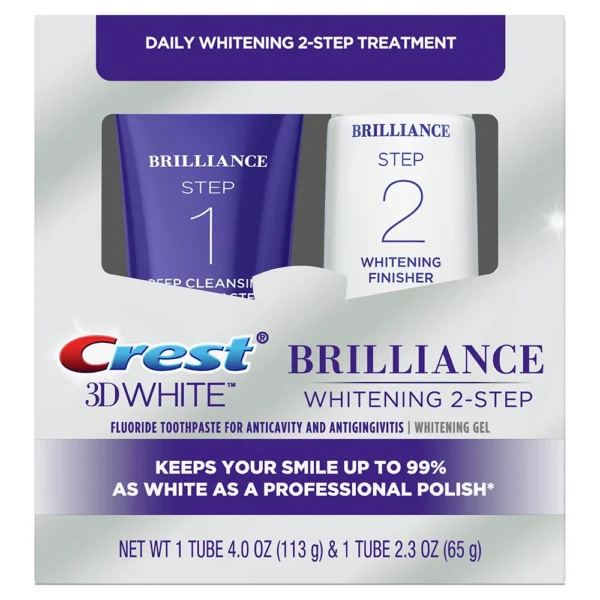 Crest 3D Brilliance Two-Step