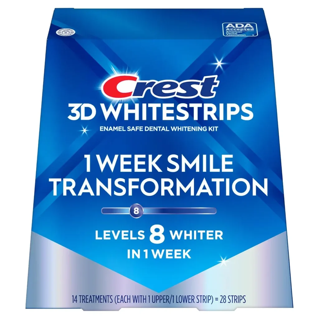 Crest 3D 1 Week Smile Transformation ленти за избелване